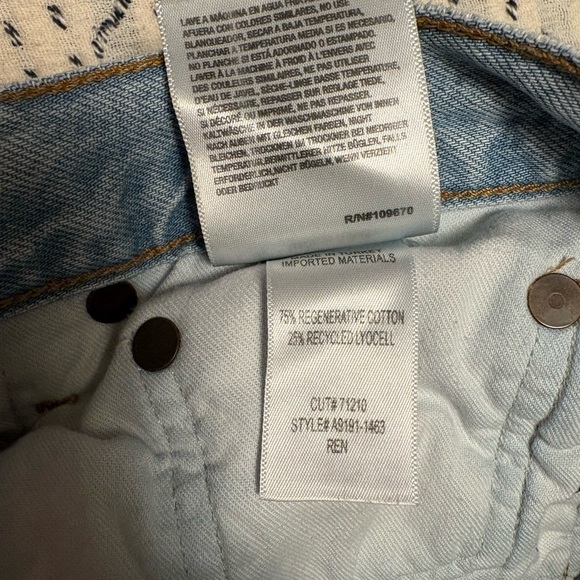 AGOLDE Ren Wide- Leg Women Jeans - Picture 5 of 5